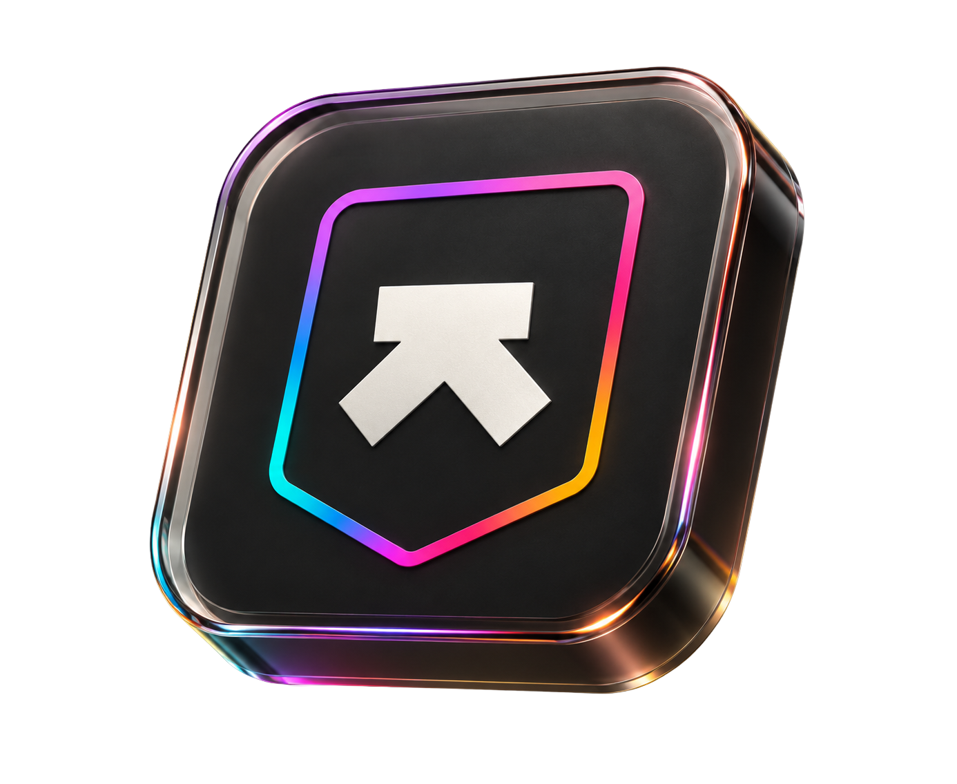 Glass 3D Ultrahuman icon