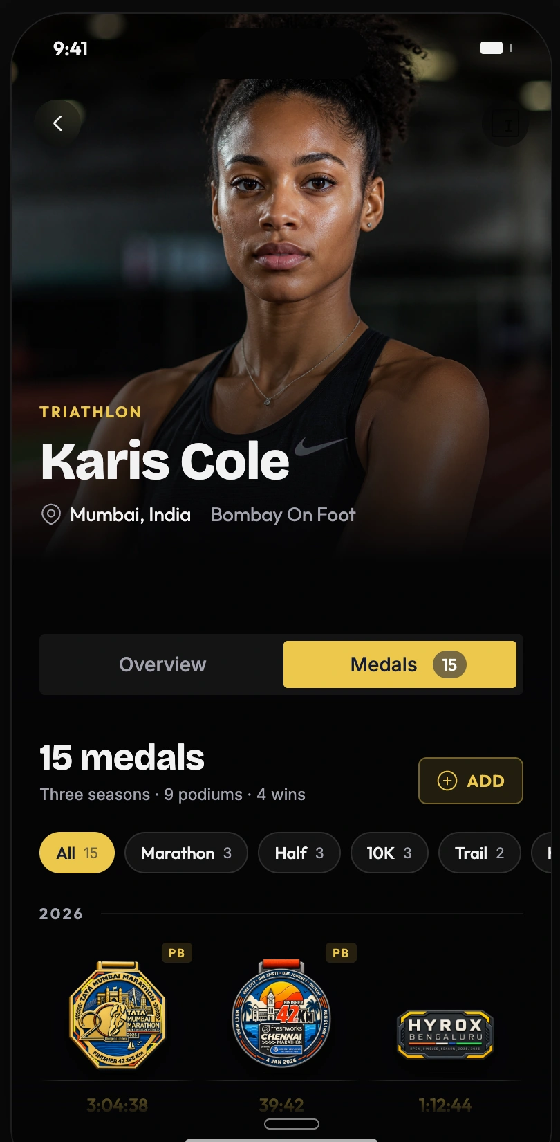 Athlete Profile